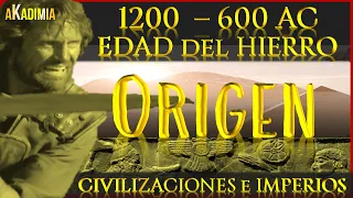 CIVILIZACIONES d' La EDAD del HIERRO【1200-600 AC】💥🛑 DOCUMENTAL【ASIRIA FENICIOS BABILONIA ISRAEL】