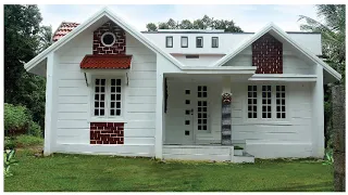 Beautiful low budget single story home built for 15 Lakh | Designed Small Budget Kerala House tour