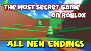 ALL New Endings (PART 2) - The Most Secret Game on Roblox [Roblox]