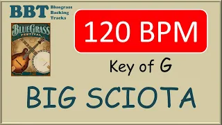 Big Sciota - 120 BPM bluegrass backing track