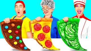 Défi De Cuisine Moi vs Grand-Mère | Bataille Alimentaire Épique par TeenChallenge