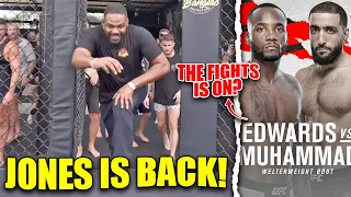 Jon Jones is BACK, Leon Edwards vs. Belal Muhammad at UFC 303