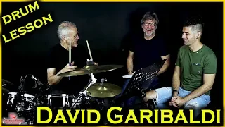 DAVID GARIBALDI - (EXCLUSIVE drum lesson) with Dado Bertonazzi - Franco Rossi Drum Channel