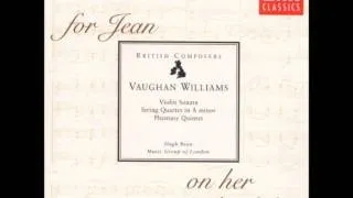 Vaughan Williams Sonata for violin & piano in A minor