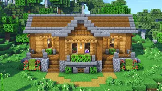 Cómo construir la CASA PERFECTA para SUPERVIVENCIA en Minecraft | Survival house tutorial