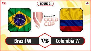 Colombia vs Brazil | CONCACAF Women's Gold Cup 2024 Soccer | Football Live