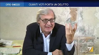 Vittorio Sgarbi contro Giuseppe Conte: "Un disperato, un trovatello"