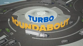 Here's how California's first 'turbo roundabout' works