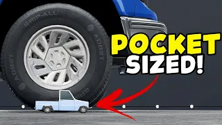 The TINIEST Car Mod EVER MADE For BeamNG Drive!
