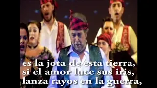 "La jota de la Dolores"  Plácido Domingo