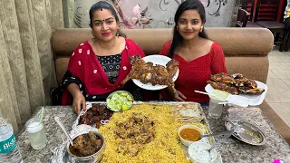 Maa Sirisha 15kg weight lose ki Mutton Mandi biryani combo party