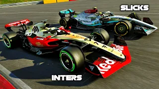 300IQ GAMBLE? INTERS ON DRY TRACK! WILL IT WORK? AT SPA! - F1 22 MY TEAM CAREER Part 33