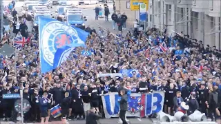 Glasgow Rangers in Leipzig (28.04.2022)