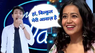 नेहा कक्कड़ की आवाज में गाया गाना 😲 | Indian Idol Season 13 | Indian Idol Final | Akash Kartik ACT