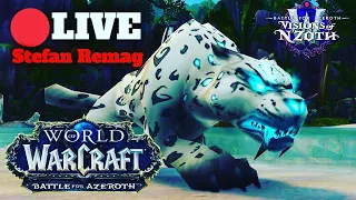 🔴[LIVE]  Cafeaua de dimineata cu World of Warcraft Visions of N'Zoth | beast master hunter😃💪✌👊