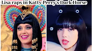 what if Lisa raps in Katy Perry's Dark Horse!!