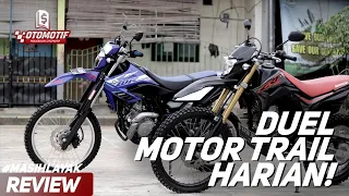 Harganya Beda Sedikit, Mending Mana? Komparasi Yamaha WR155R vs Honda CRF 150L Bekas!