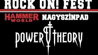 Power Theory: 2016.09.04. Rock On Fest! - Barba Negra Track, Budapest HUN (teljes koncert/full show)