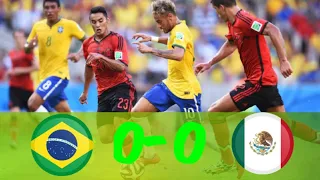 Brazil vs Mexico (0-0) 2014 Fifa world cup highlights