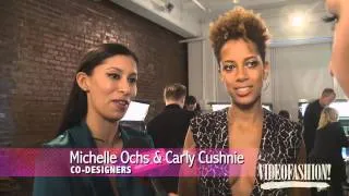 Cushnie et Ochs Fall 2014 New York Fashion Week Backstage, interviews & runway | Videofashion