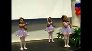 LET GO LET GOD PRESCHOOL PRAISE DANCERS