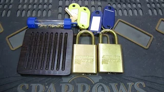 (311) "US" Riveted American Lock Gutted and a Gift From T&J's Lockpicking Nord.