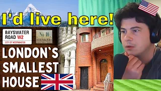 American Reacts London's Smallest House