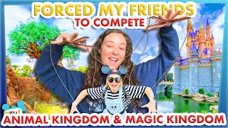 I Forced My Friends To Compete ACROSS Disney World -- Magic Kingdom vs Animal Kingdom Gamemaster 25