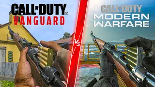Call of Duty: Vanguard vs COD: Modern Warfare - Direct Comparison! Attention to Detail & Graphics!