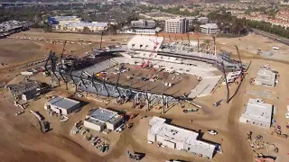 Snapdragon Stadium Before and after