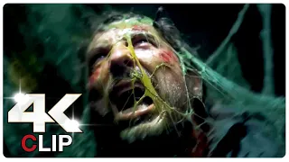 Trapped In A Giant Spider's Web Scene | STING (NEW 2024) Movie CLIP 4K