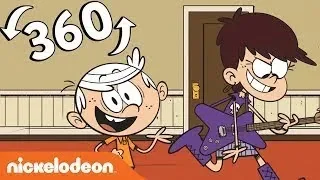 The Loud House 360 | Center of Chaos! 😜 | Nick