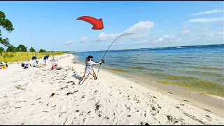 This Has NEVER Been Done! CRAZIEST Catch From the Beach EVER! **Mind Blowing**