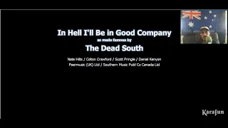 In Hell Ill Be In Good Company - Karafun Version