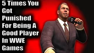 5 Times You Got Punished For Being A Good Player In WWE Games