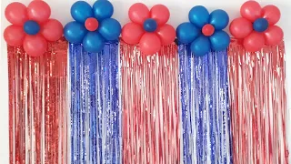 Happy Birthday Decoration ,DIY birthday decoration ideas at home ,Very Easy Balloon Decoration Ideas