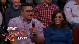 Behind the Scenes with Jimmy Kimmel & Audience (Fence Salesman)