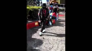 Las Vegas street performer Michael Jackson