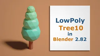 Low Poly Tree | 10 | Blender | Easy