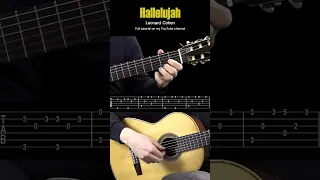 Hallelujah - L.Cohen - Guitar Fingerstyle Tutorial.