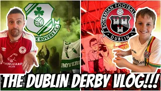 Bohemians 1-1 Shamrock Rovers - THE DUBLIN DERBY VLOG - CRACKER AT DALYMOUNT 🧨