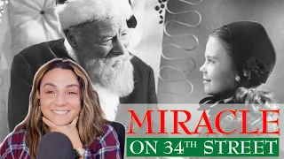 FIRST TIME WATCHING Miracle on 34th Street (1947) // Reaction & Commentary // PURE JOY