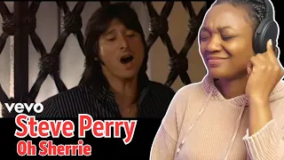 HIS VOICE IS SOMETHING ELSE!!! First time hearing Steve Perry - Oh, Sherie reaction