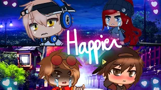 Marshmello ft. Bastille - Happier// Music Clip Gacha Life+Gacha Club 🎵