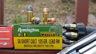 Low Recoil Battle - .38 Short Colt LRN VS .380 ACP FMJ