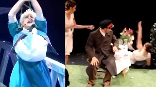 TOP 20 FUNNY THEATER FAILS, STAGE FALLS & THEATRE BLOOPERS | Theatre Fail Compilation