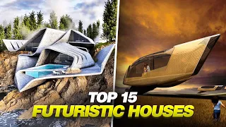 Top 15 Futuristic Houses | Incredible Design I Luxury homes I #realestate I #top10 I #architecture