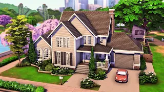 Big Base Game Family Home with Treehouse! | The Sims 4 Speed Build