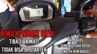 N-MAX TIDAK BISA STARTER!!! | N-MAX TIDAK BISA STARTER | NMAX MATI TIDAK BISA DI STARTER | NMAX 2021