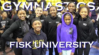 Fisk University at the Towson University Gymnastics Meet | Fisk Gymnastics | #LadyBugFlips